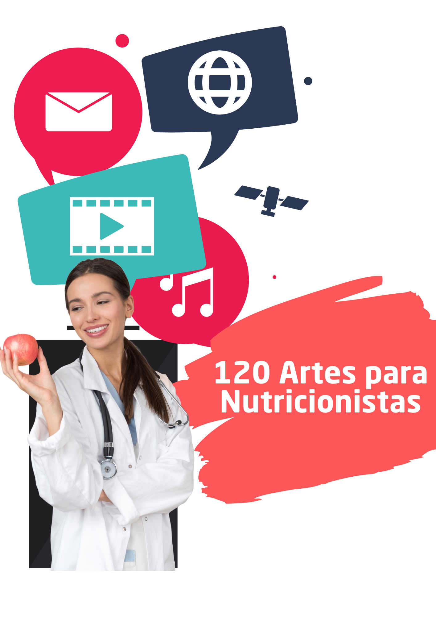 120 Artes Para Nutricionistas Pacote De Artes Para Redes Sociais